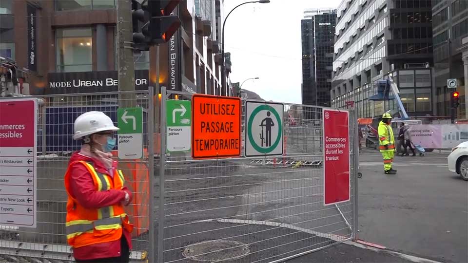 Construction à Montréal : la complexité du processus de décision empêche d’optimiser la circulation